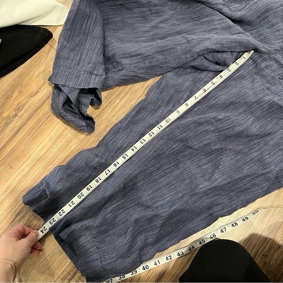 Athleta Cabo Linen Textured Wide Leg Pant - Picture 8 of 10